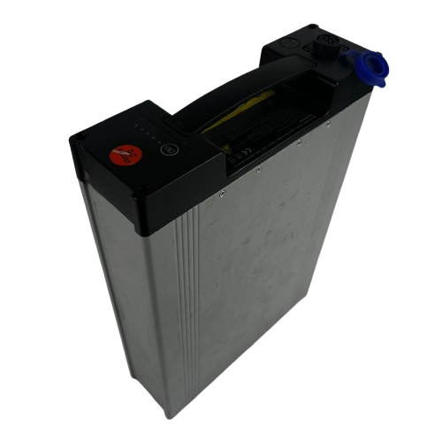 IVA La Souris scooter accu 72V accu repareren.png